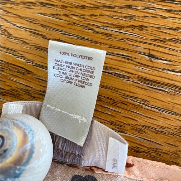 LOFT Outlet Tank Top Pink Floral S Petite - Picture 5 of 7